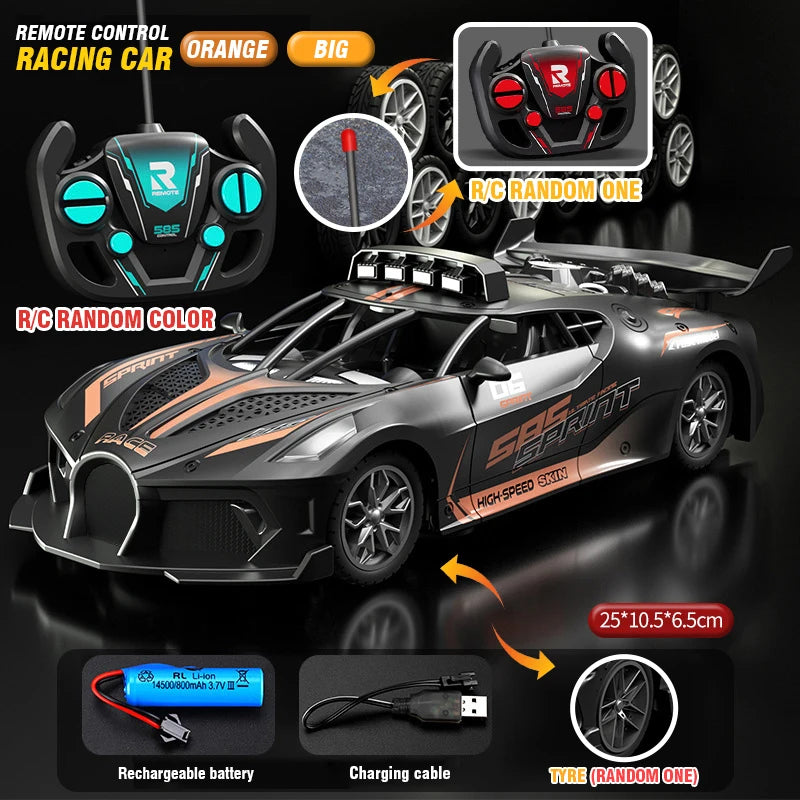 Rc Car 4Ch High-Speed Remote Control Drift Racing Car