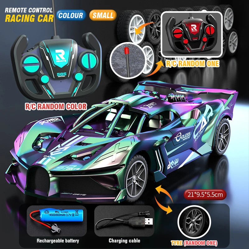 Rc Car 4Ch High-Speed Remote Control Drift Racing Car