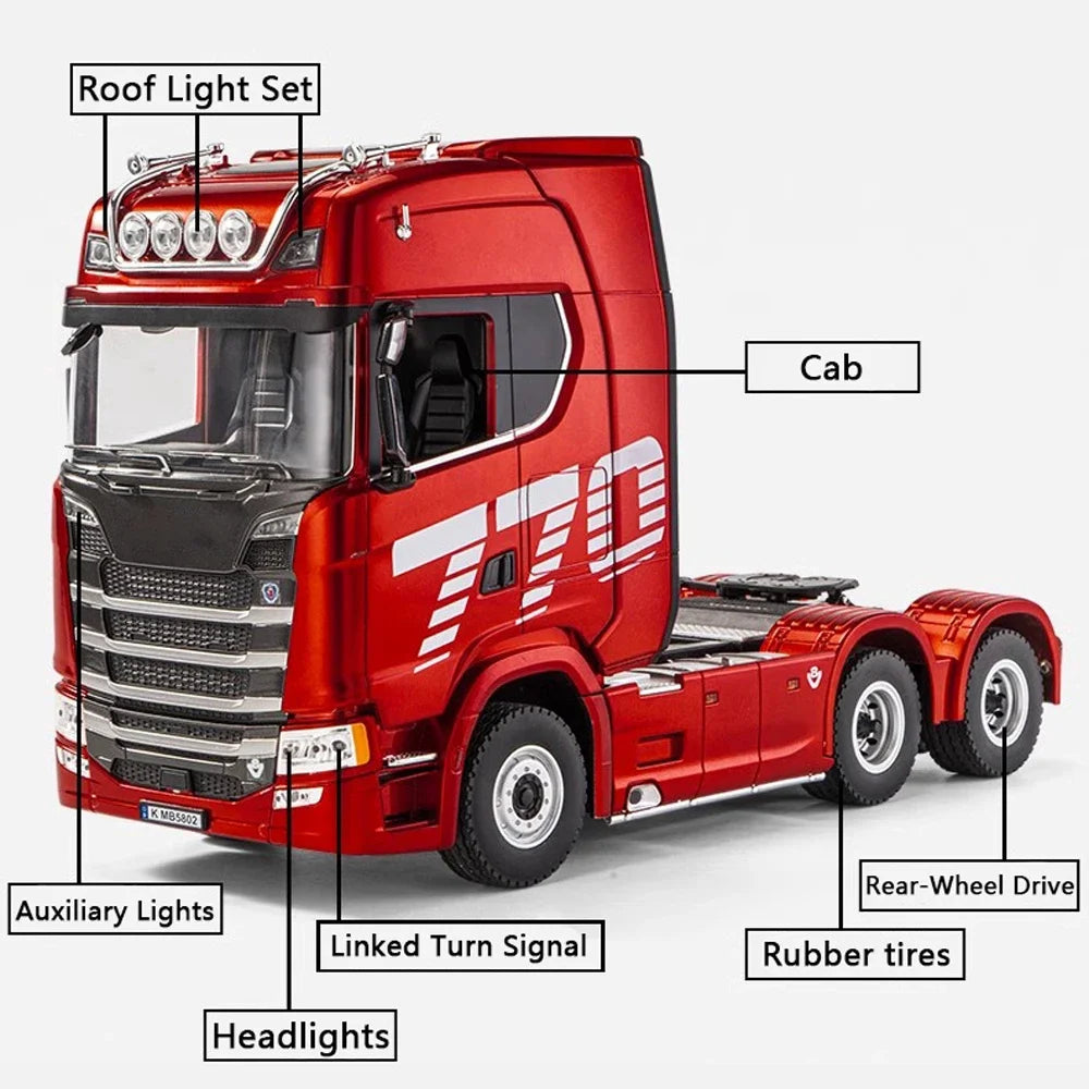 1501 RC Car 770S RC Alloy Tractor Truck