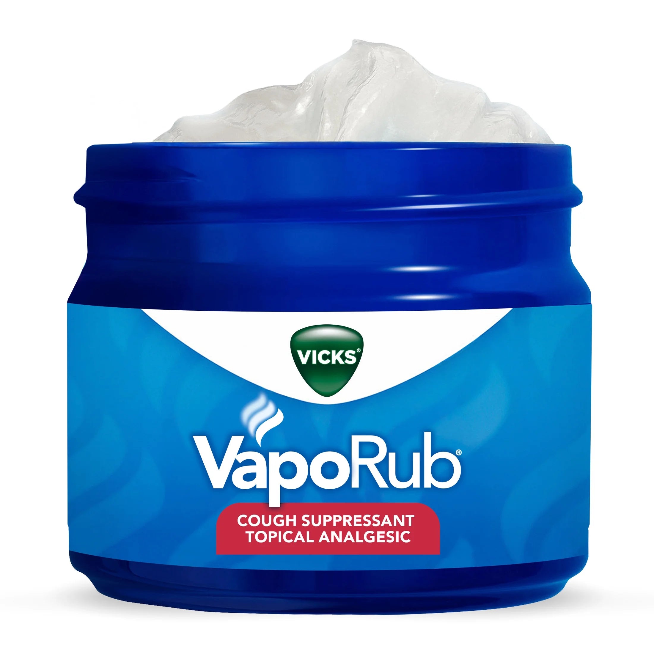Vaporub Topical Chest Rub and Analgesic Ointment, Cough Medicine for Cough Relief, 1.76 Oz