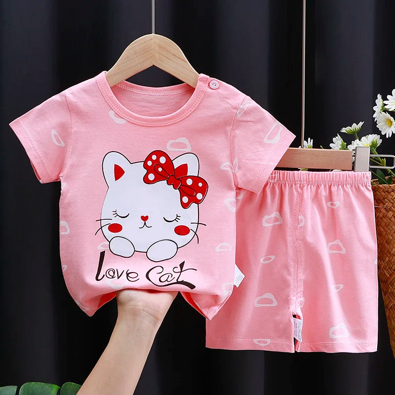 Kids Clothes Set Baby Boy/Girl T-Shirt