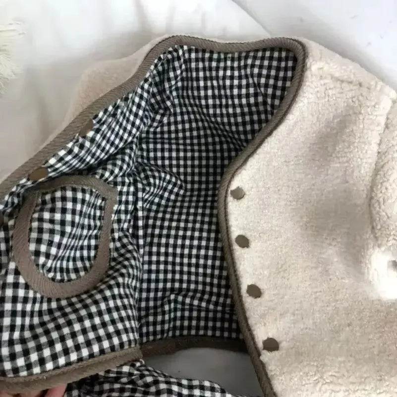 New Autumn and Winter New Warm Jacket Children Two Sides Wear