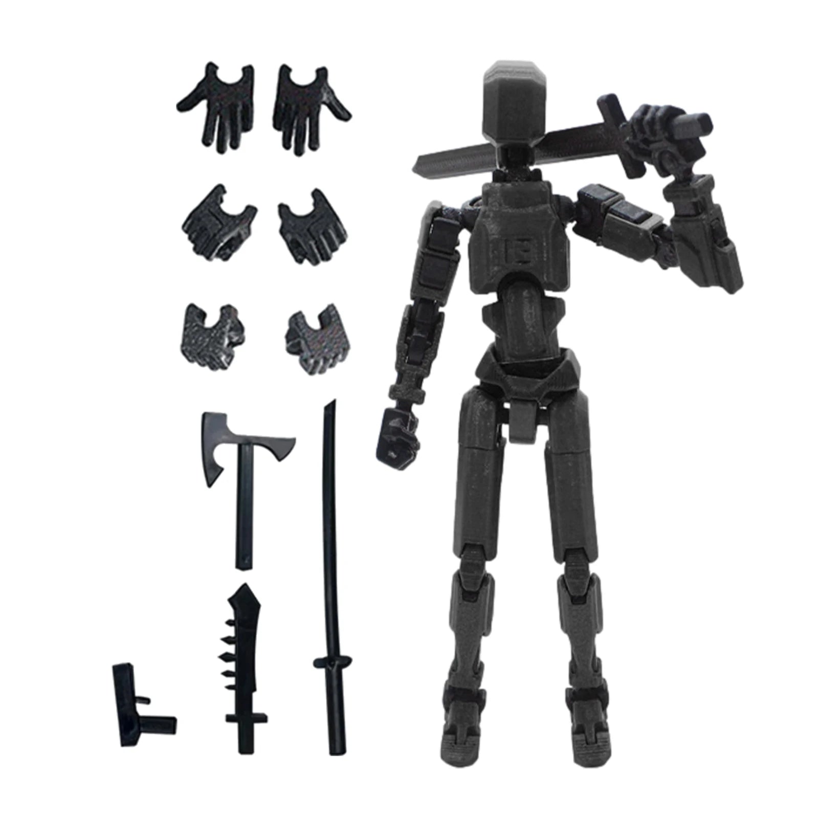 Robot mobile transformable Titan Multi Joint, figurine articulée