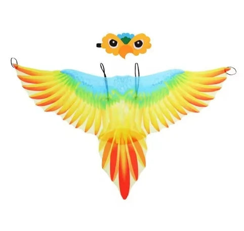 Parrot Wings Cloak Costume Bird Cape Carnival Costume