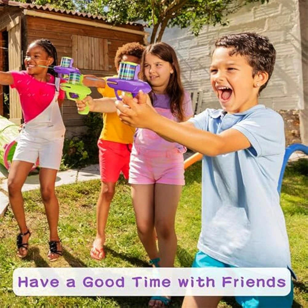 Kids Outdoor Game Foam Disc Gun Toy