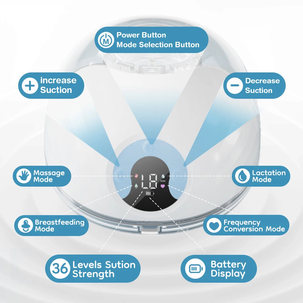 Wearable Breast Hands Free Electric Breast Pumps