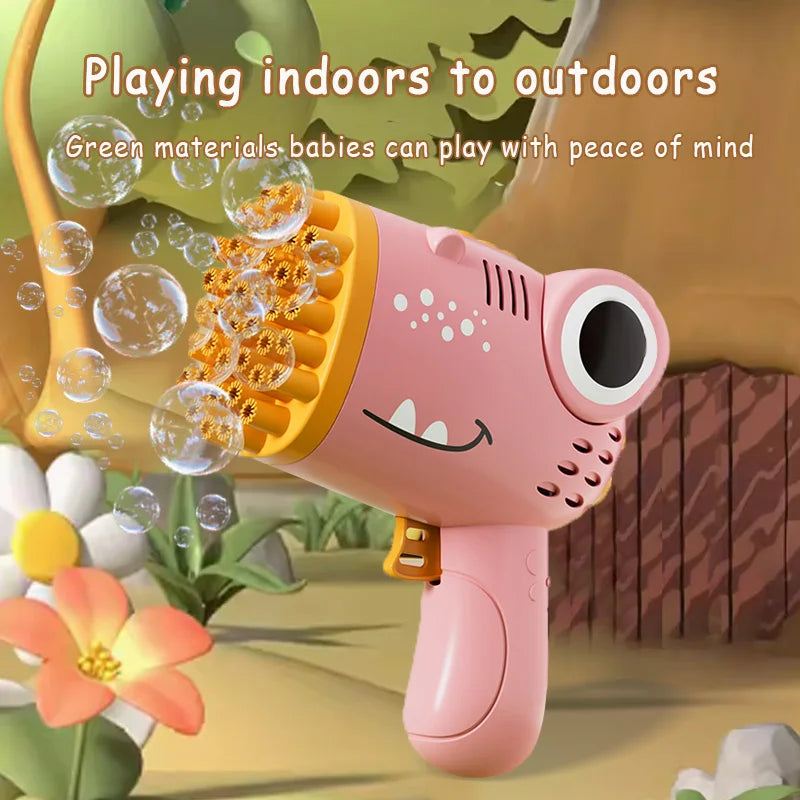 40 Hole Dinosaur Bubble Handheld Bubble Toy