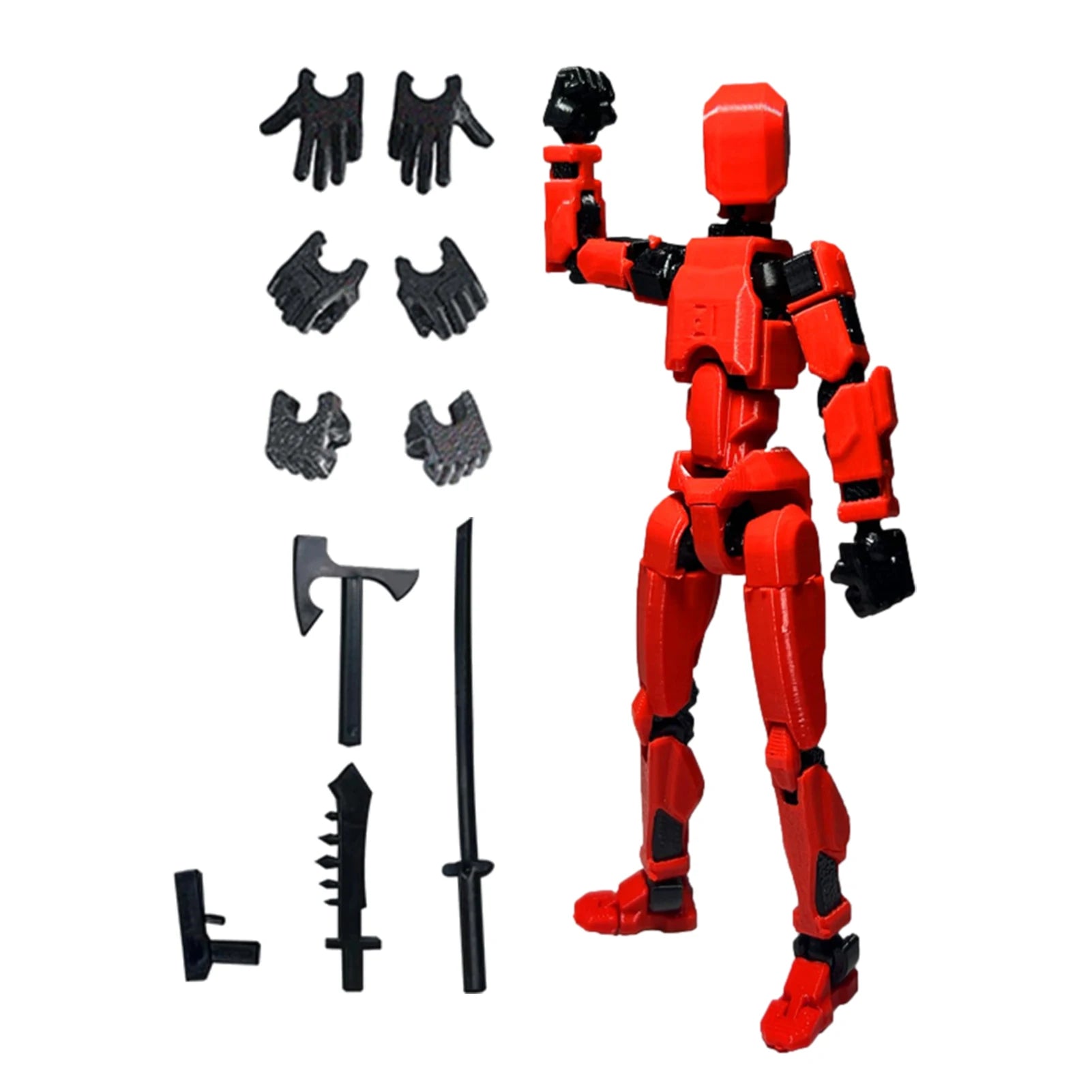 Robot mobile transformable Titan Multi Joint, figurine articulée