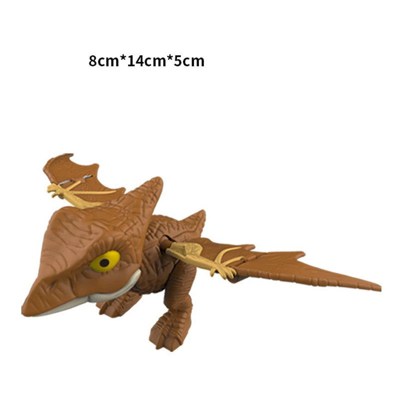 Jurassic Finger Dinosaur Triceratops Tyrannosaurus Model Toys