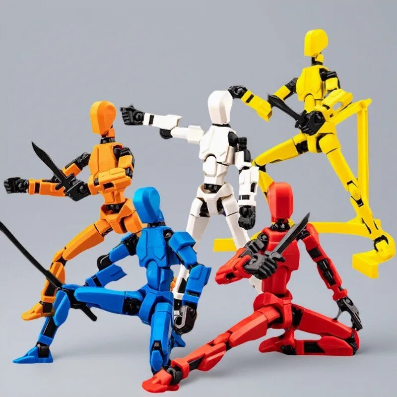Action Doll Titan Multi Joint Mobile Transformation Robot