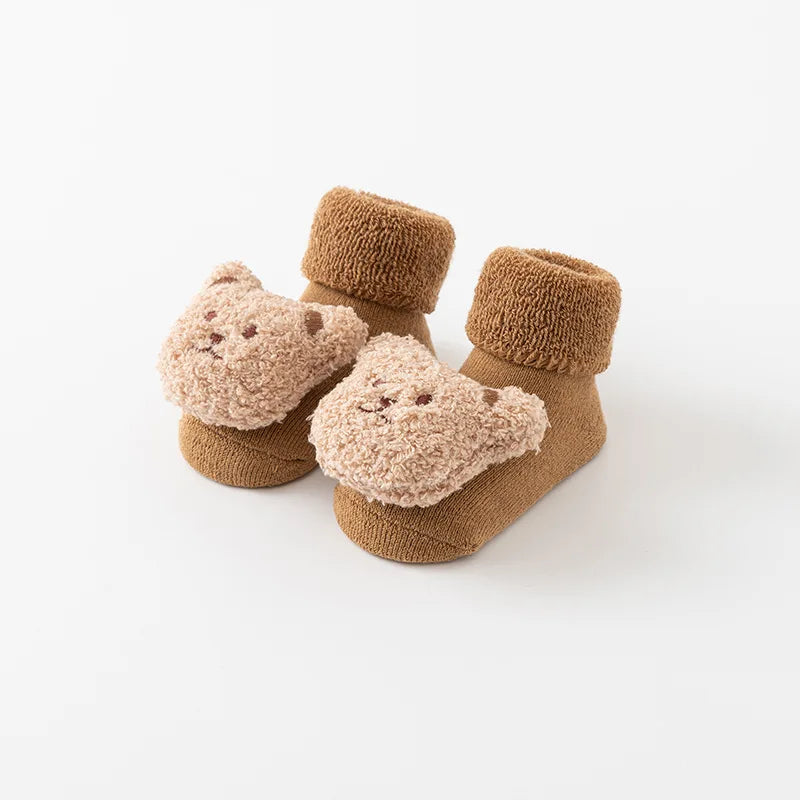 New Cute Cartoon Bear Baby Socks