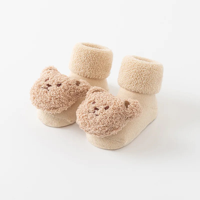 New Cute Cartoon Bear Baby Socks