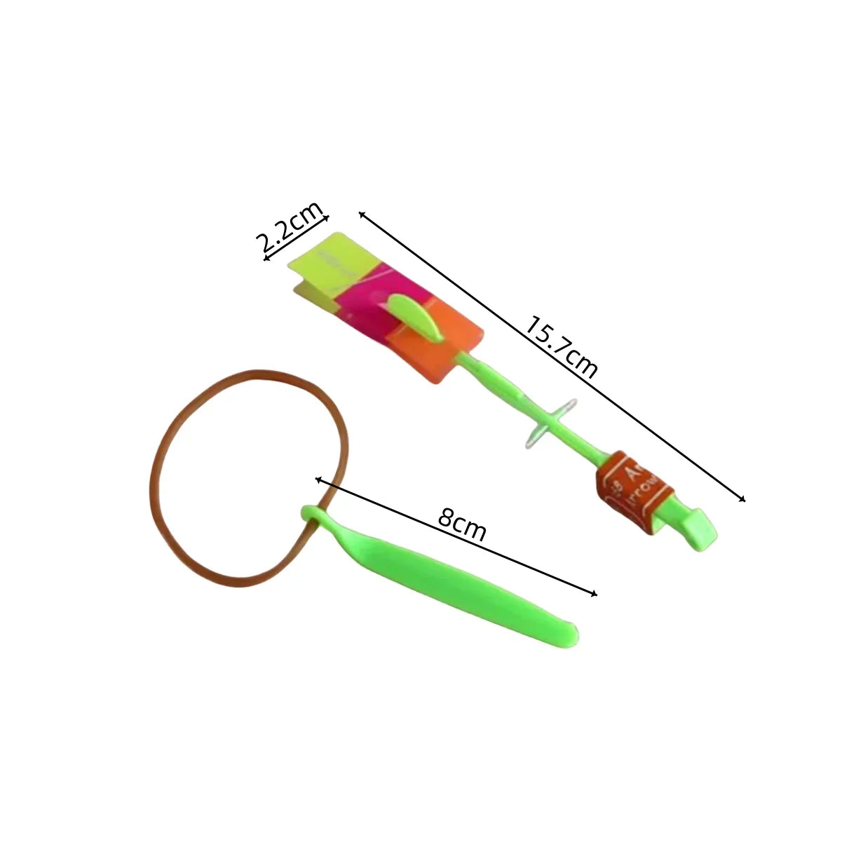 Outdoor Flash Rocket Toy LED Lights Glowing Slingshot Rocket