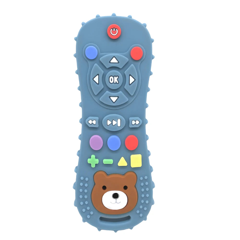 1/3PCS Baby Remote Control Teether Silicone Baby Anti-Eating Toys