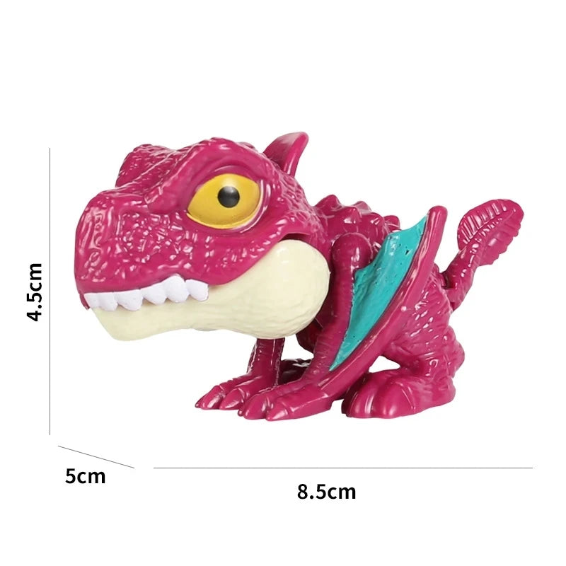 Jurassic Finger Dinosaur Triceratops Tyrannosaurus Model Toys