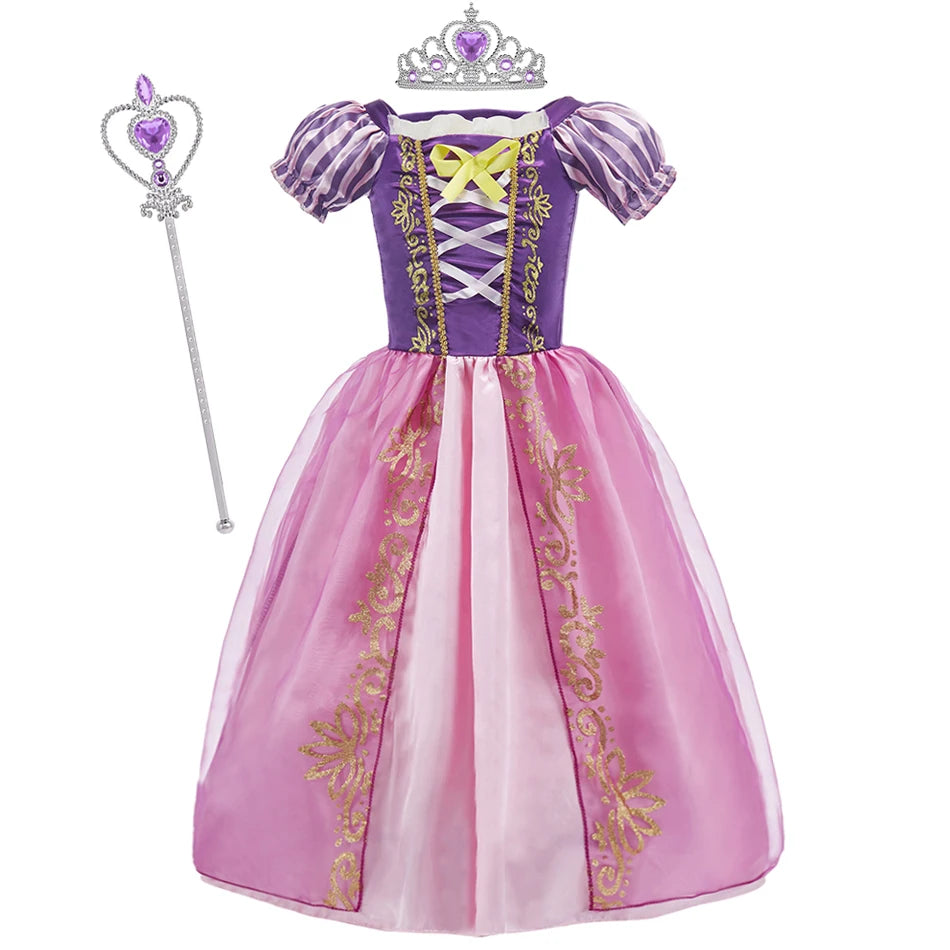 Girls Costume Children Cosplay Princess Dress