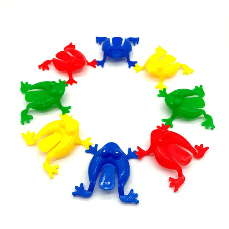 10-20Pcs Jumping Frog Bounce Fidget Toys