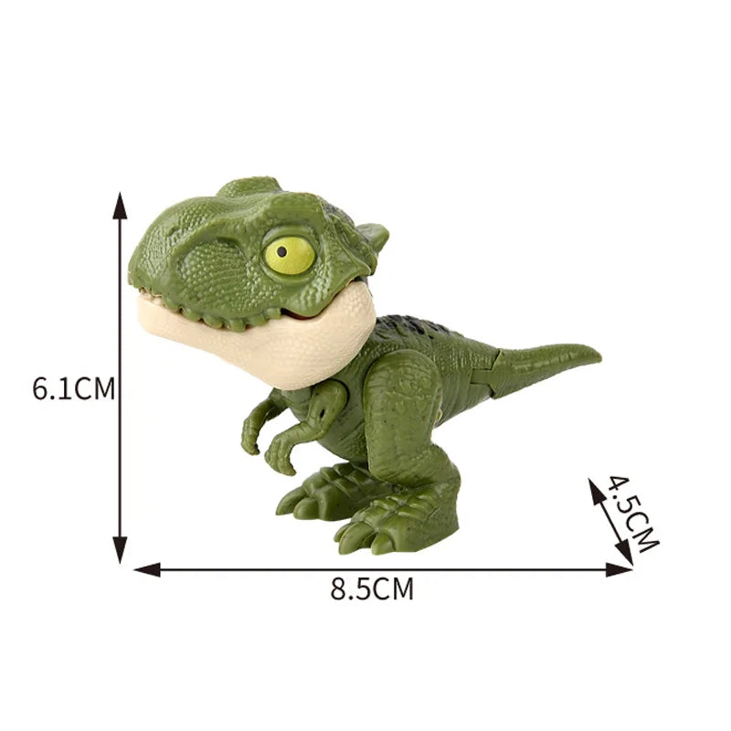 Jurassic Finger Dinosaur Triceratops Tyrannosaurus Model Toys