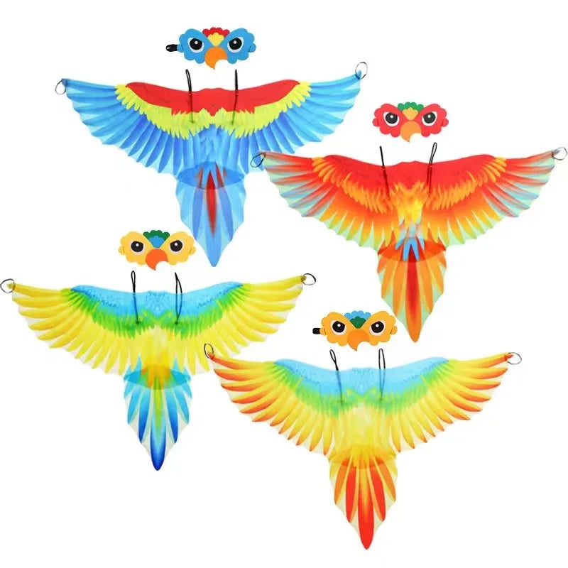 Parrot Wings Cloak Costume Bird Cape Carnival Costume