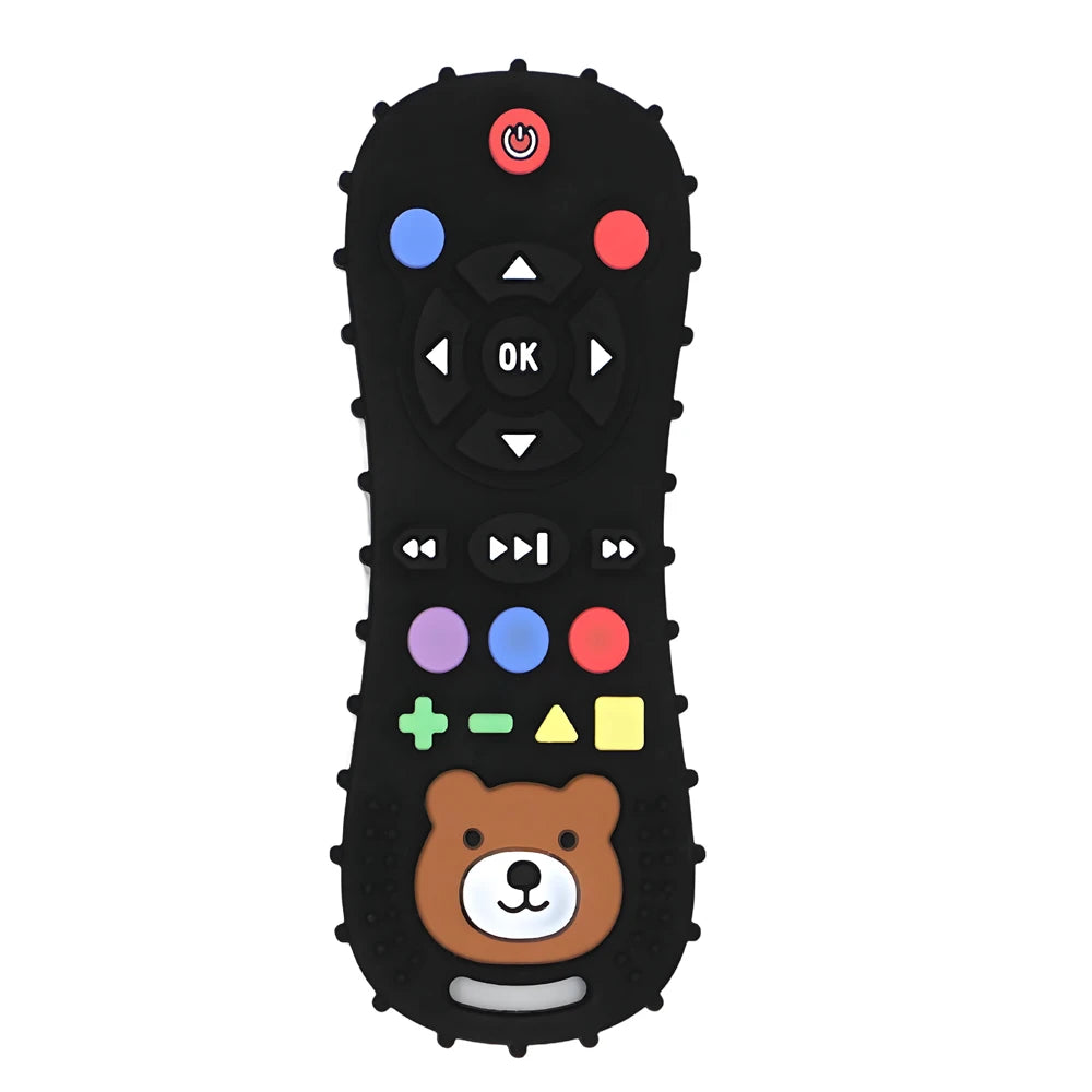 1/3PCS Baby Remote Control Teether Silicone Baby Anti-Eating Toys