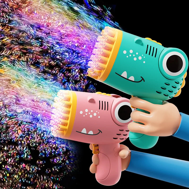 40 Hole Dinosaur Bubble Handheld Bubble Toy