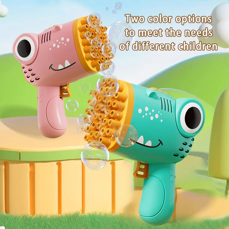 40 Hole Dinosaur Bubble Handheld Bubble Toy