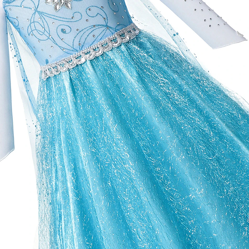 Summer Fancy Queen Elsa Anna Costume