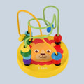 Colorful Wooden Roller Coaster