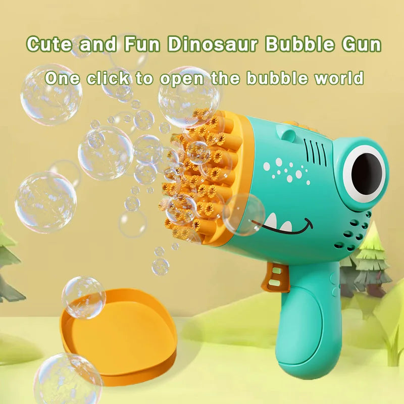 40 Hole Dinosaur Bubble Handheld Bubble Toy
