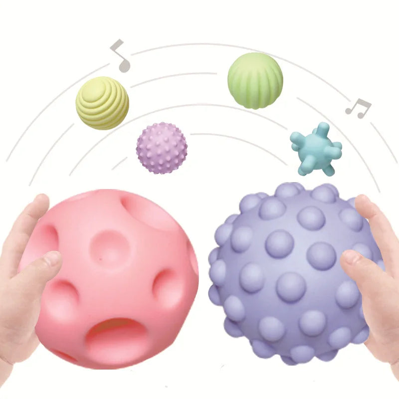6 PCS Baby Toys Sensory Balls For Children