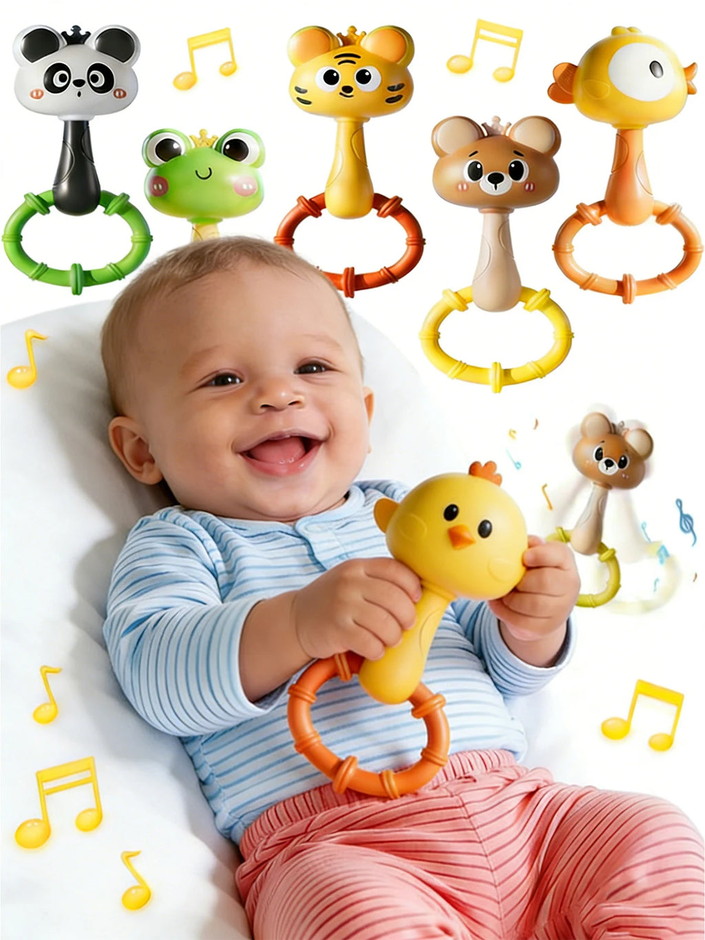 Animal Rattle handbell