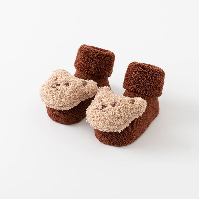New Cute Cartoon Bear Baby Socks