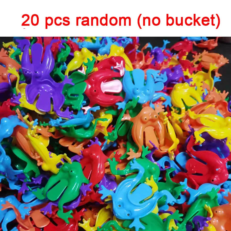 10-20Pcs Jumping Frog Bounce Fidget Toys