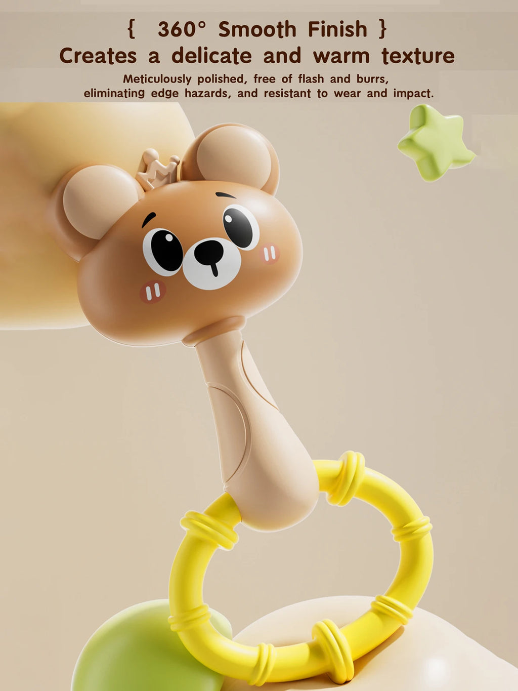 Animal Rattle handbell