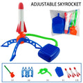 Kids Outdoor Rocket Foot Pump Outdoor Air Pressing Soaring Rocket
