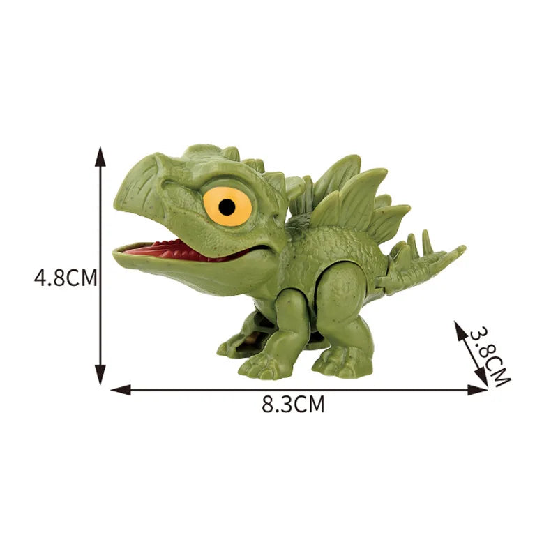 Jurassic Finger Dinosaur Triceratops Tyrannosaurus Model Toys