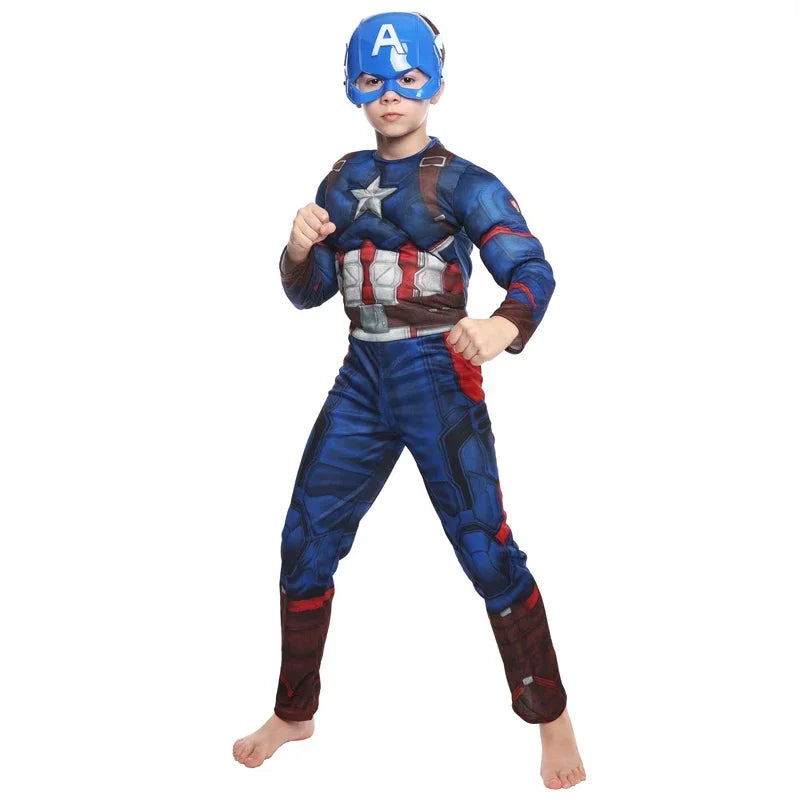 Costume de Capitaine Rogers pour garçons - Halloween, Pourim