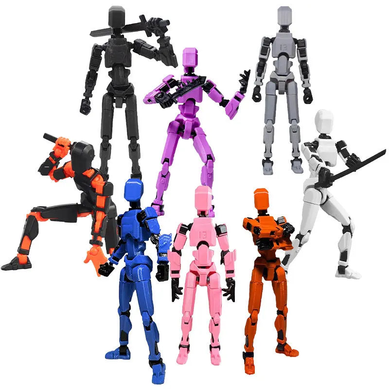 Action Doll Titan Multi Joint Mobile Transformation Robot