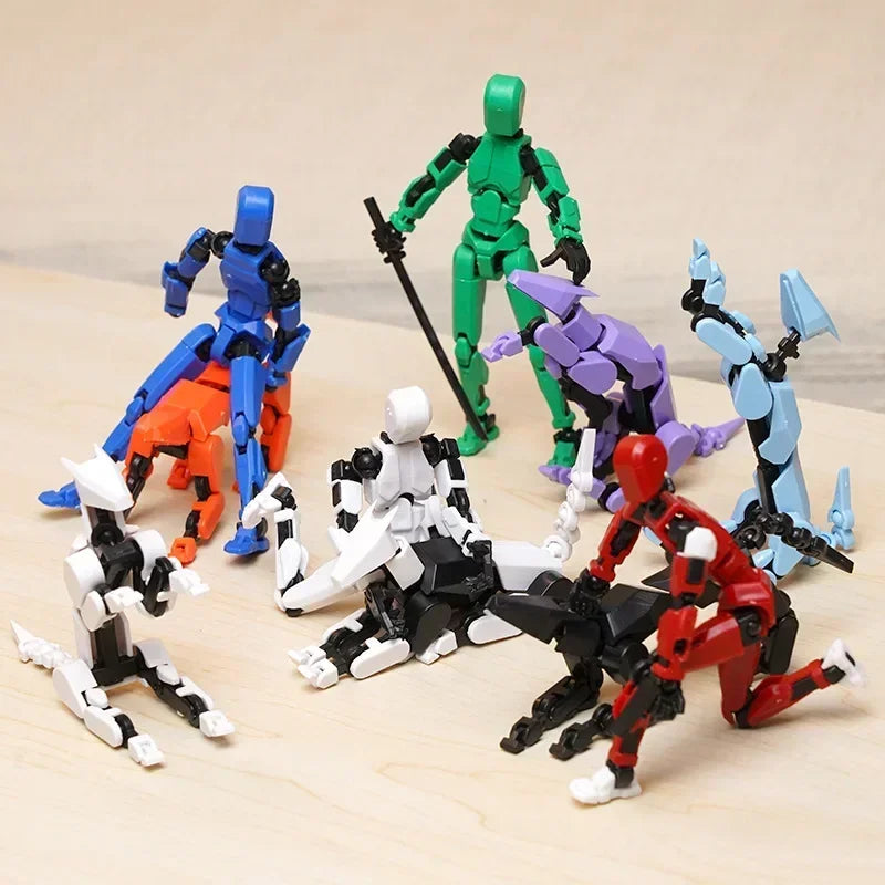 Action Doll Titan Multi Joint Mobile Transformation Robot