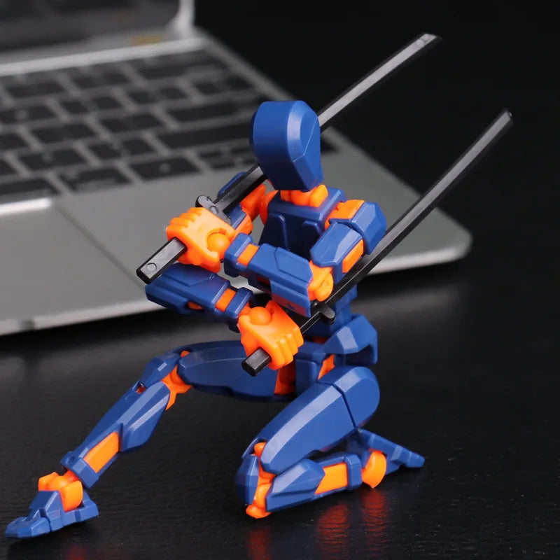 Action Doll Titan Multi Joint Mobile Transformation Robot