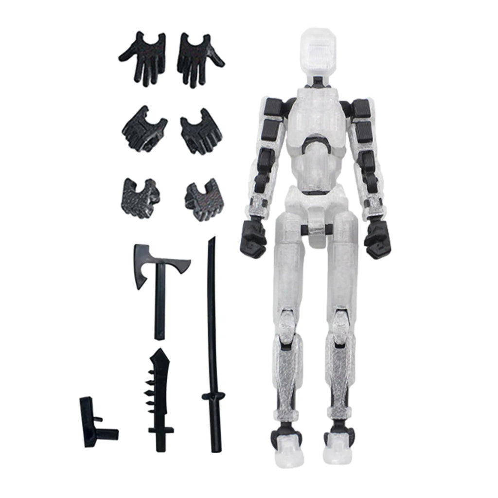Action Doll Titan Multi Joint Mobile Transformation Robot