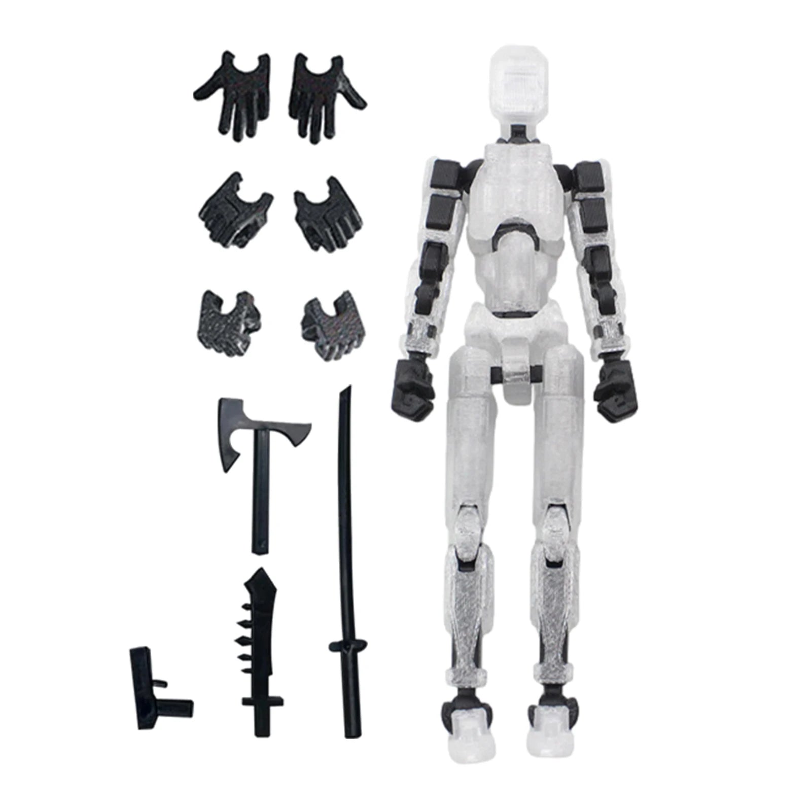 Action Doll Titan Multi Joint Mobile Transformation Robot