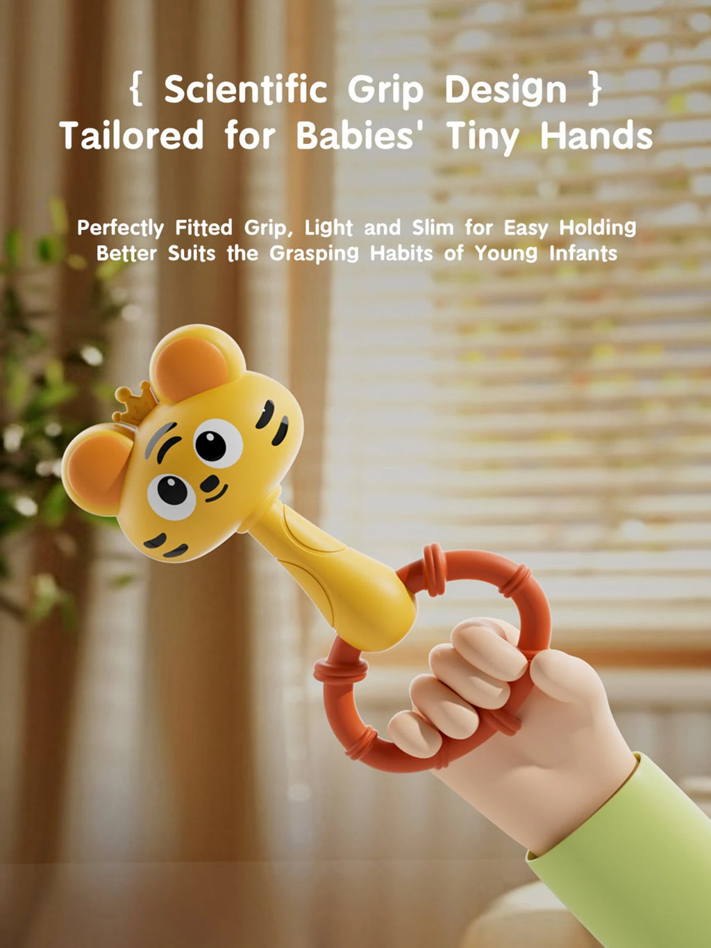 Animal Rattle handbell