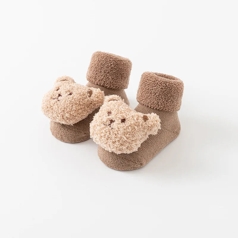 New Cute Cartoon Bear Baby Socks