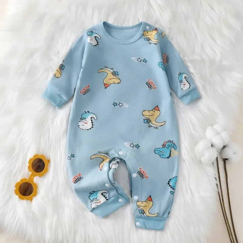 Newborn Spring Long Sleeve Soft Infant Clothes