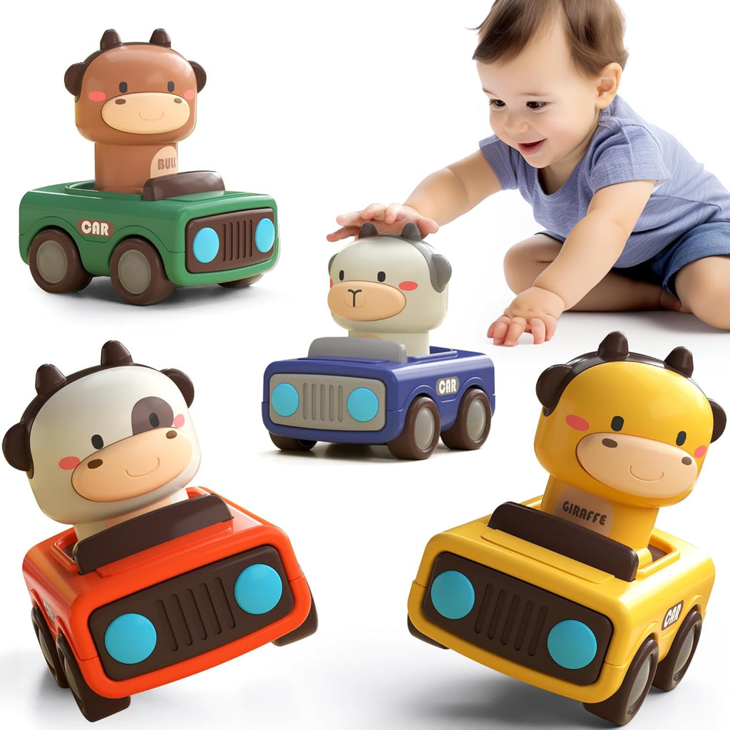 Baby Press to Go Car Toys