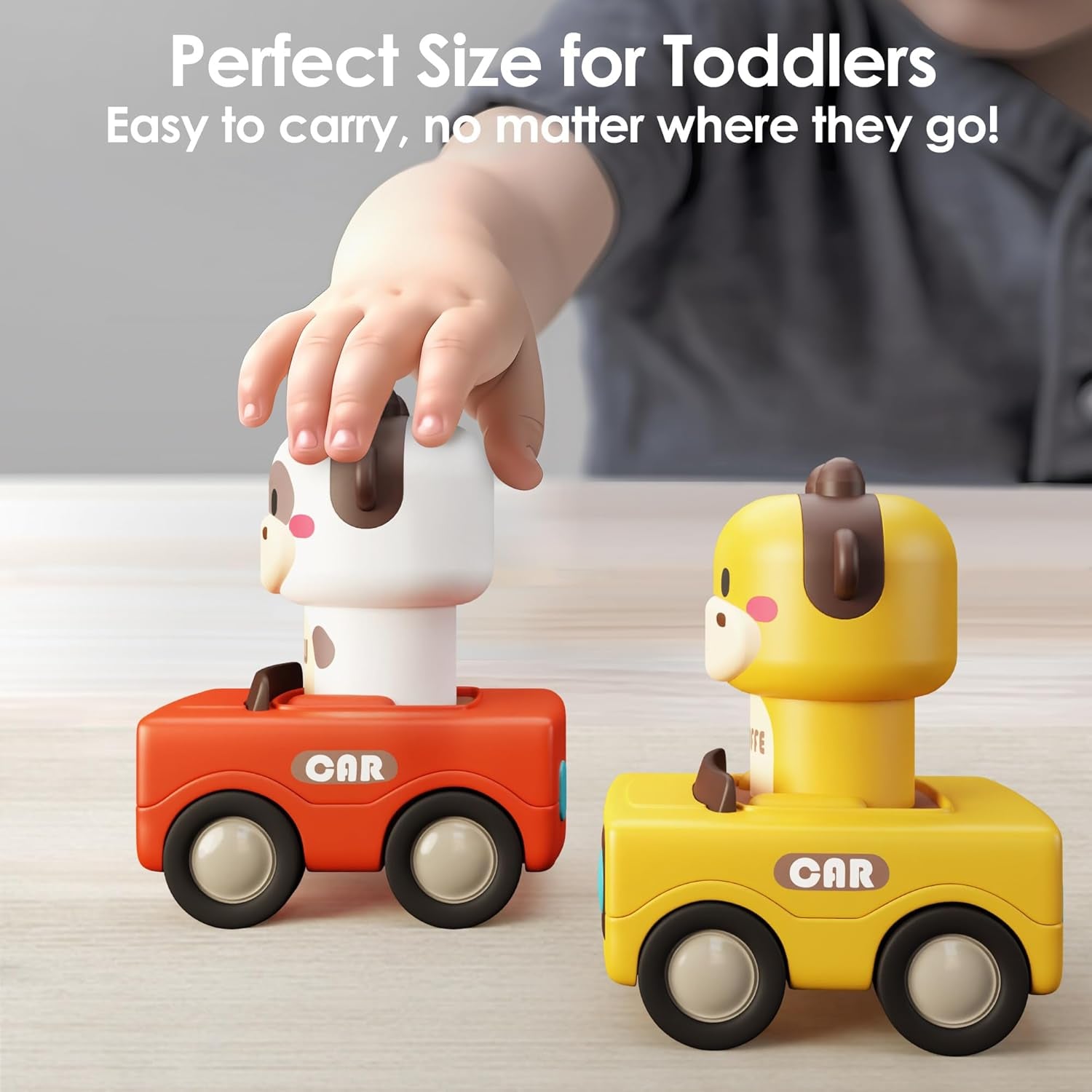 Baby Press to Go Car Toys