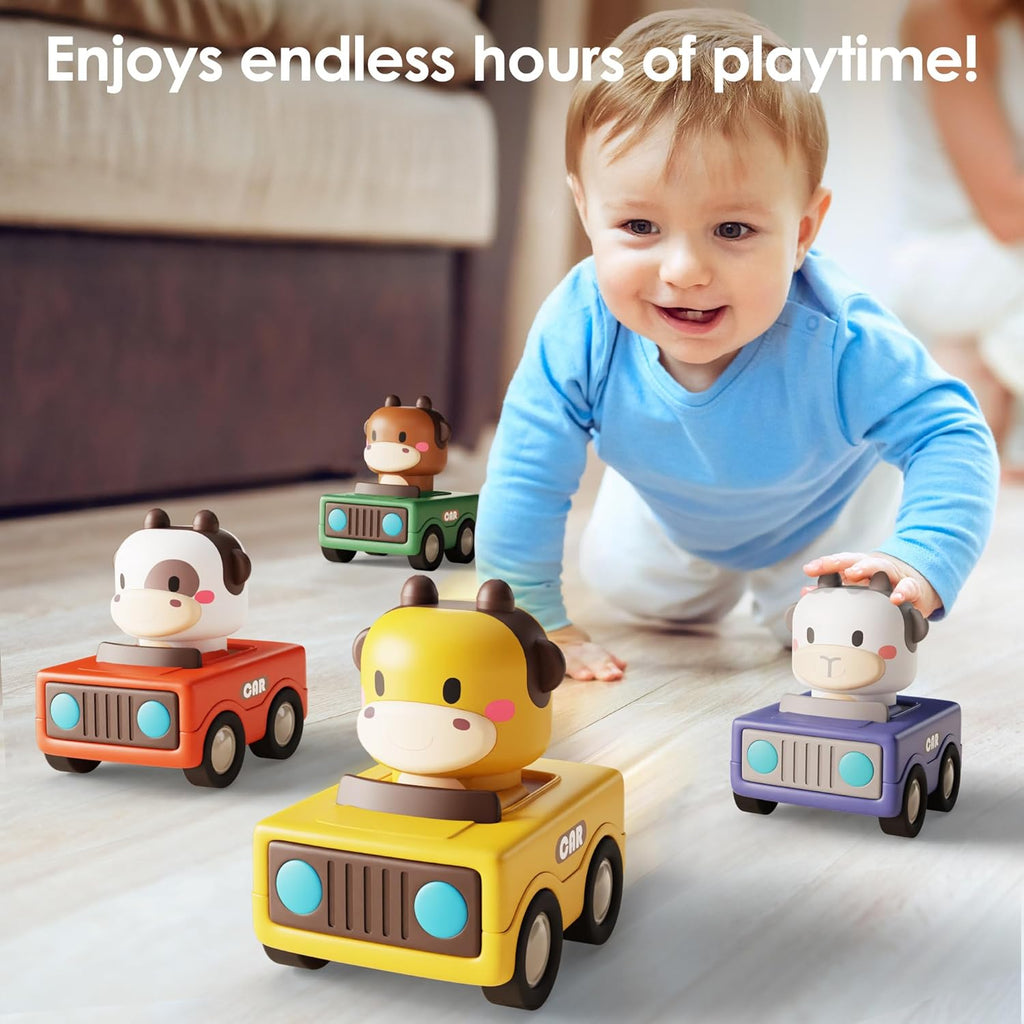 Baby Press to Go Car Toys