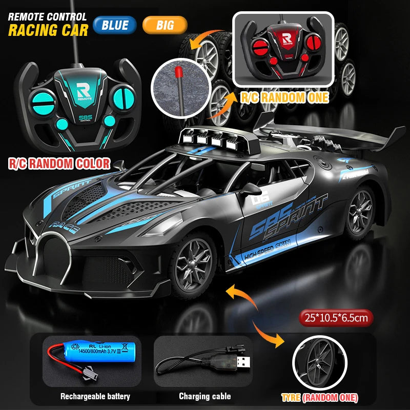 Rc Car 4Ch High-Speed Remote Control Drift Racing Car