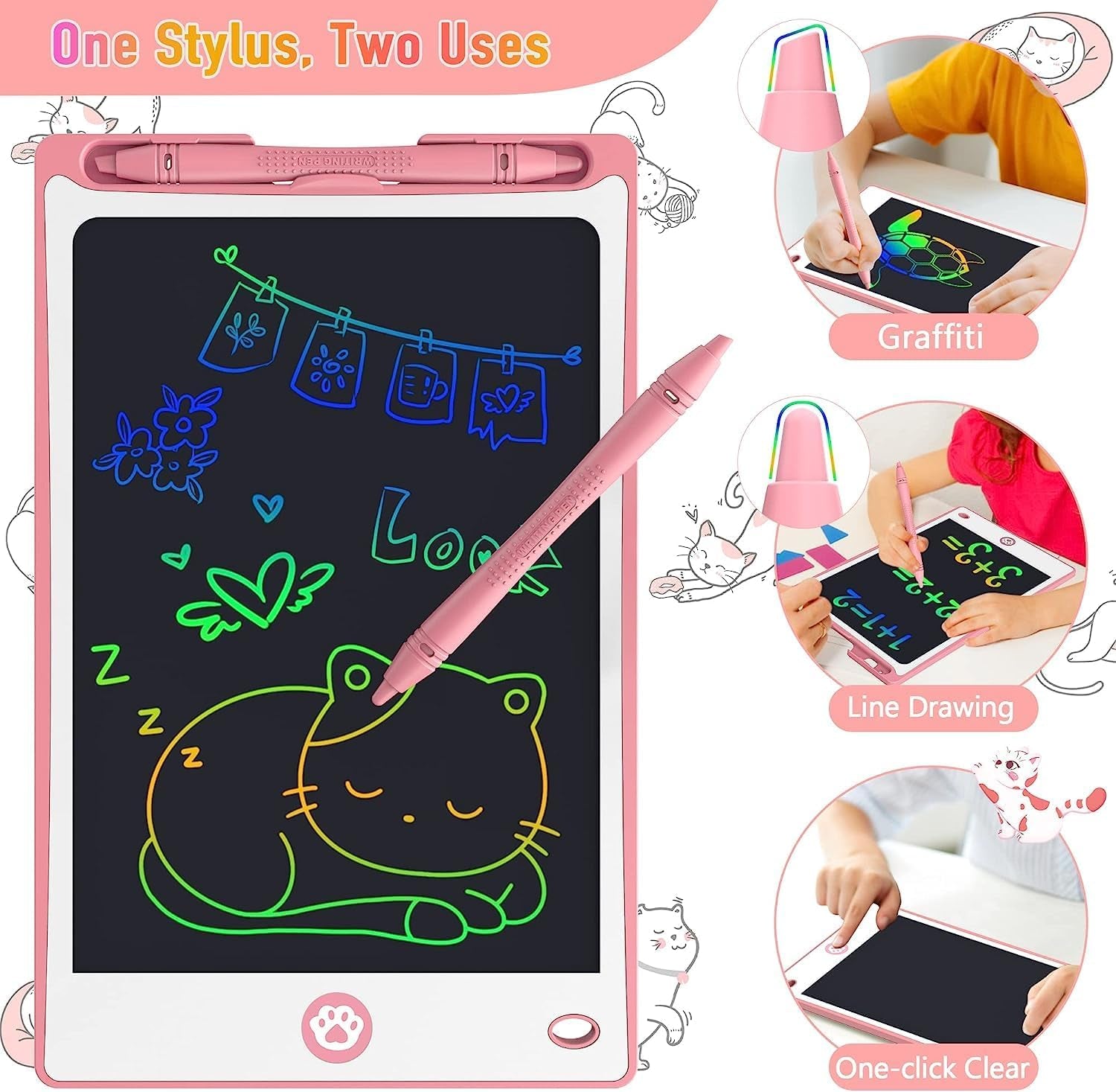 8.8 Inch LCD Writing Tablet for Kids